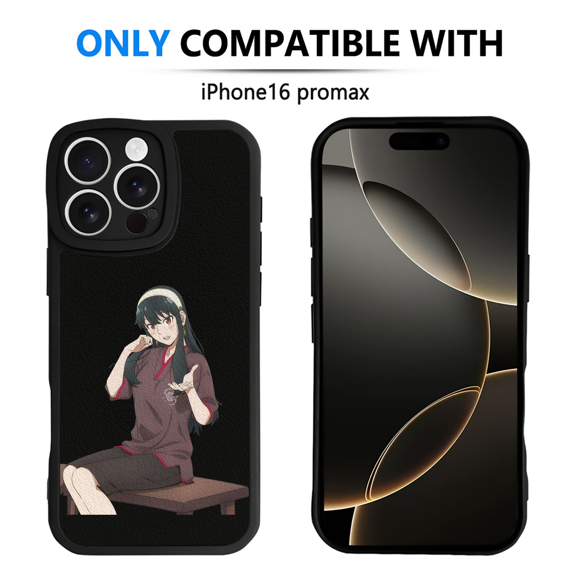 （画像用） SPY×FAMILY间谍家家酒 【iPhone 16シリーズ対応】シリコンスマホケース（レザー調） 材質：シリコン